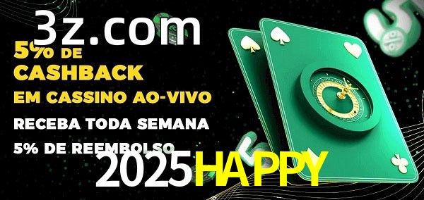 Promoções do cassino ao Vivo 2025HAPPY